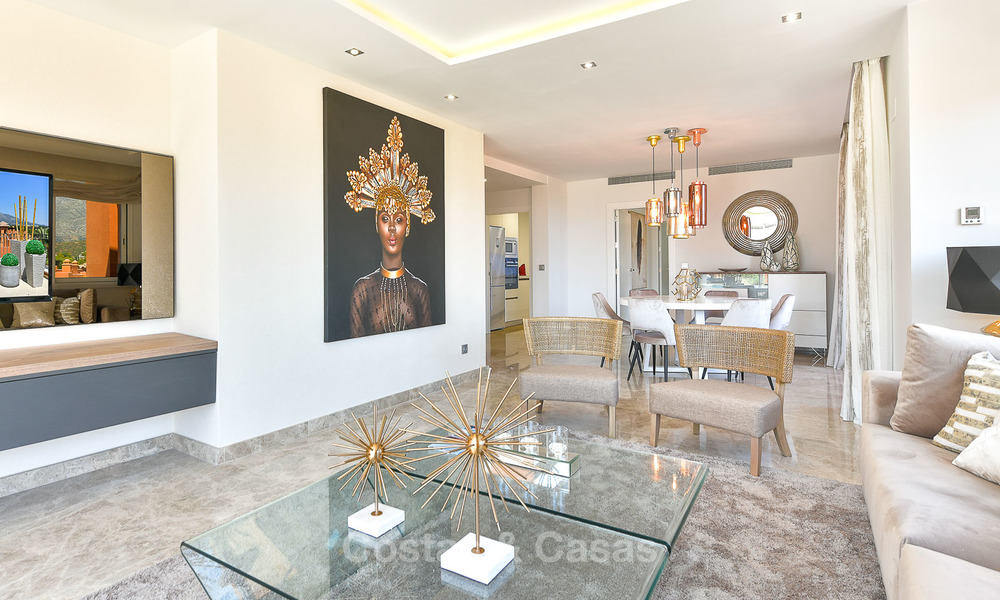 Charmante nieuwe appartementen in Andalusische stijl te koop, Golf Valley, Nueva Andalucia, Marbella 6221