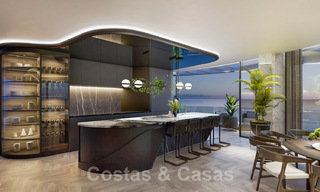 Nieuwe eigentijdse luxe appartementen te koop, met een uitzonderlijk uitzicht op zee, golf en bergen, Benahavis - Marbella. Laatste units. 31082 