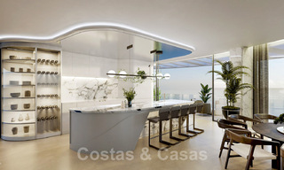 Nieuwe eigentijdse luxe appartementen te koop, met een uitzonderlijk uitzicht op zee, golf en bergen, Benahavis - Marbella. Laatste units. 31084 