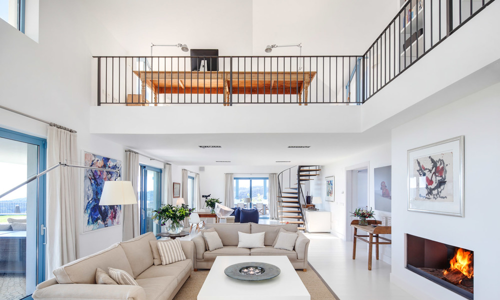 Majestueuze luxe villa in landelijke omgeving te koop, met prachtig panoramisch uitzicht op zee en de bergen in Benahavis - Marbella 6333