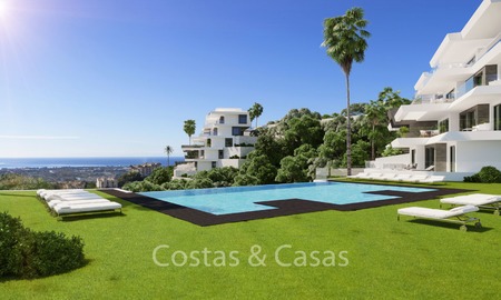 Prachtige nieuwe luxe appartementen te koop, met panoramisch zeezicht, Benahavis - Marbella 6471