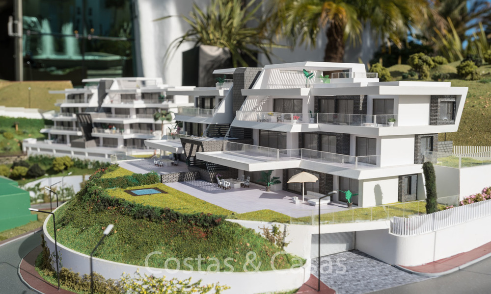 Prachtige nieuwe luxe appartementen te koop, met panoramisch zeezicht, Benahavis - Marbella 6475