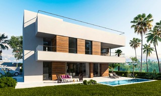 Moderne, luchtige en comfortabele luxe villa's te koop in een top golf resort, New Golden Mile, Marbella - Estepona 6654 