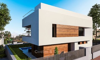 Moderne, luchtige en comfortabele luxe villa's te koop in een top golf resort, New Golden Mile, Marbella - Estepona 6655 
