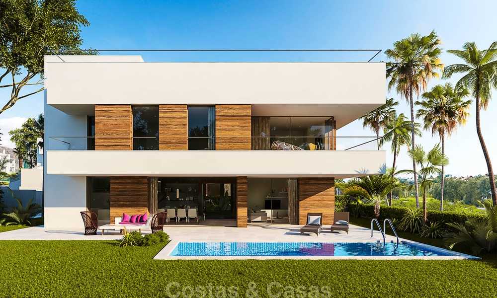 Moderne, luchtige en comfortabele luxe villa's te koop in een top golf resort, New Golden Mile, Marbella - Estepona 6659
