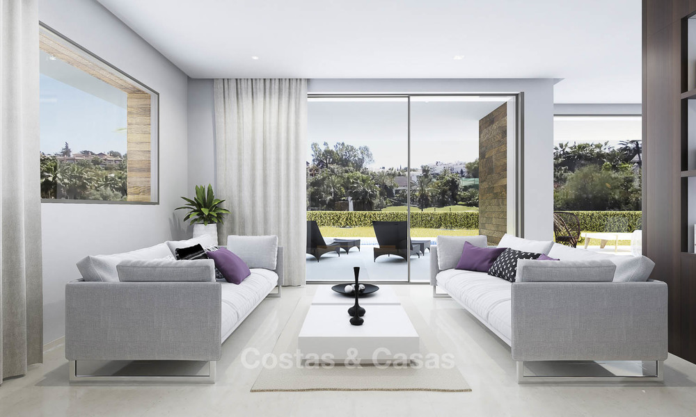 Moderne, luchtige en comfortabele luxe villa's te koop in een top golf resort, New Golden Mile, Marbella - Estepona 6664