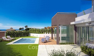 Charmante luxe design villa's met uitzicht op zee, bergen en golf te koop, Riviera del Sol, Mijas, Costa del Sol 6494 