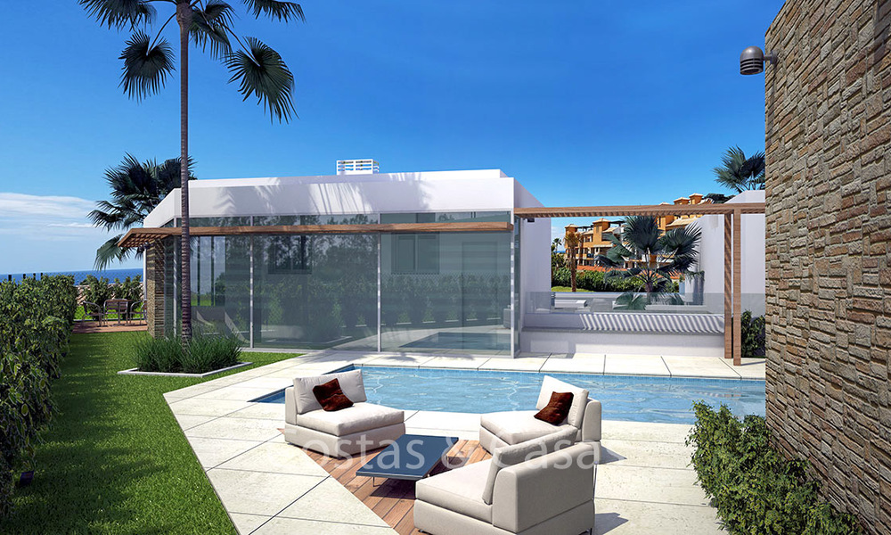 Charmante luxe design villa's met uitzicht op zee, bergen en golf te koop, Riviera del Sol, Mijas, Costa del Sol 6499
