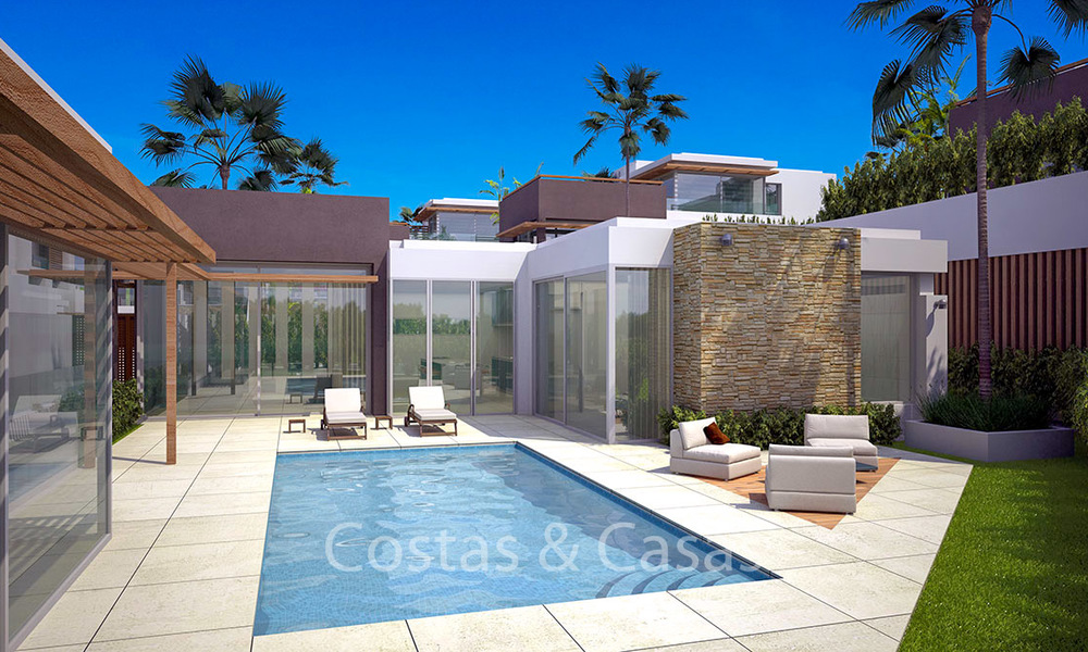 Charmante luxe design villa's met uitzicht op zee, bergen en golf te koop, Riviera del Sol, Mijas, Costa del Sol 6500
