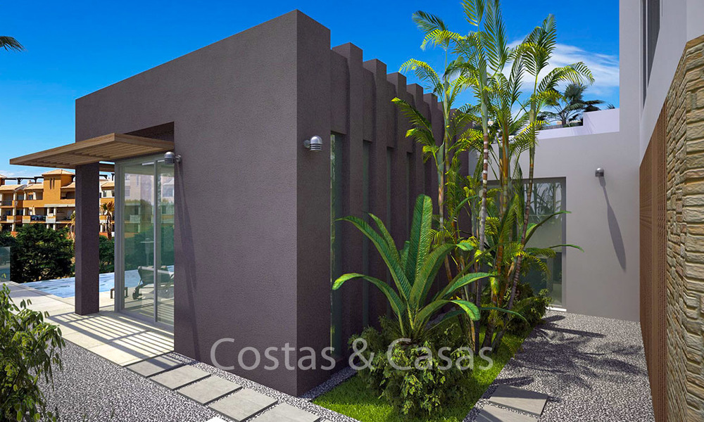 Charmante luxe design villa's met uitzicht op zee, bergen en golf te koop, Riviera del Sol, Mijas, Costa del Sol 6503