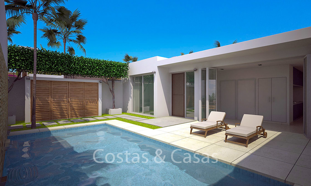 Charmante luxe design villa's met uitzicht op zee, bergen en golf te koop, Riviera del Sol, Mijas, Costa del Sol 6505