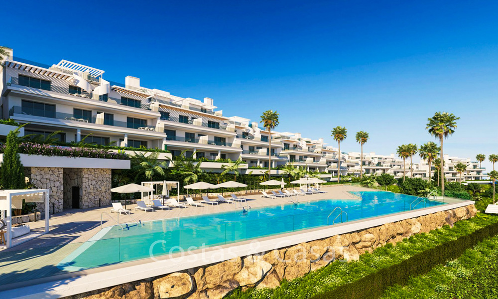 Ruime moderne appartementen met een prachtig uitzicht op zee te koop, New Golden Mile, Marbella - Estepona 6533