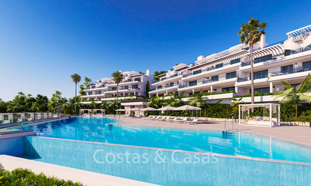 Ruime moderne appartementen met een prachtig uitzicht op zee te koop, New Golden Mile, Marbella - Estepona 6534