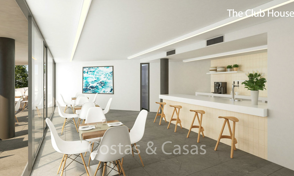Ruime moderne appartementen met een prachtig uitzicht op zee te koop, New Golden Mile, Marbella - Estepona 6543