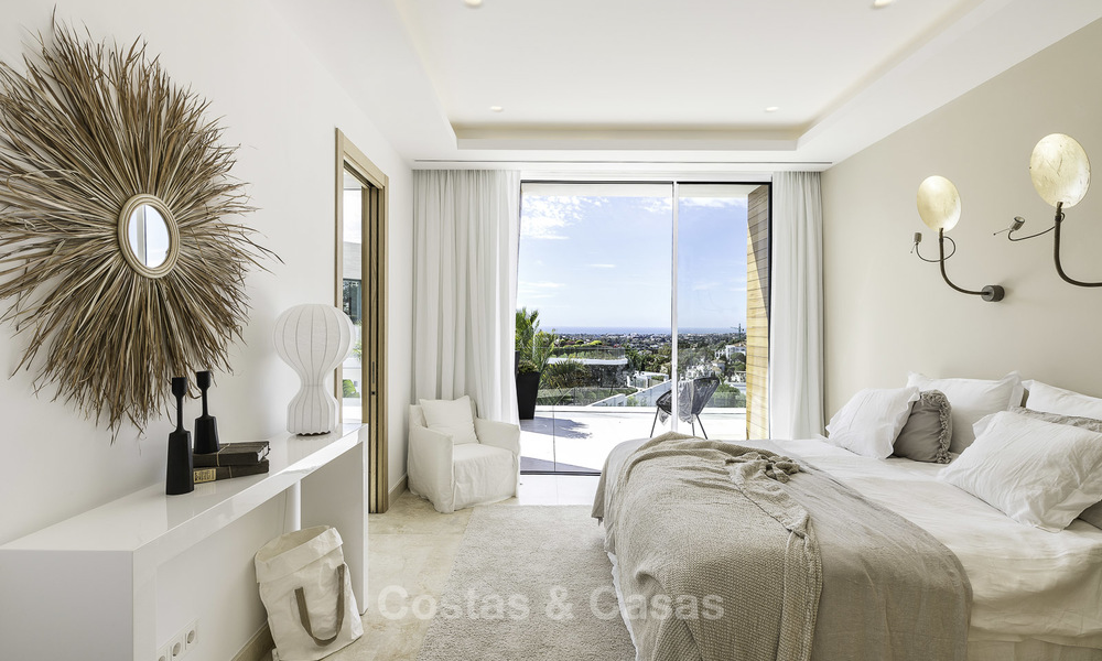 Schitterende nieuwe moderne luxe villa te koop, in een top golfresort, Benahavis - Marbella 17179
