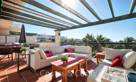 Heerlijk penthouse appartement te koop, op loopafstand van strand en Puerto Banus, Nueva Andalucia - Marbella 6603