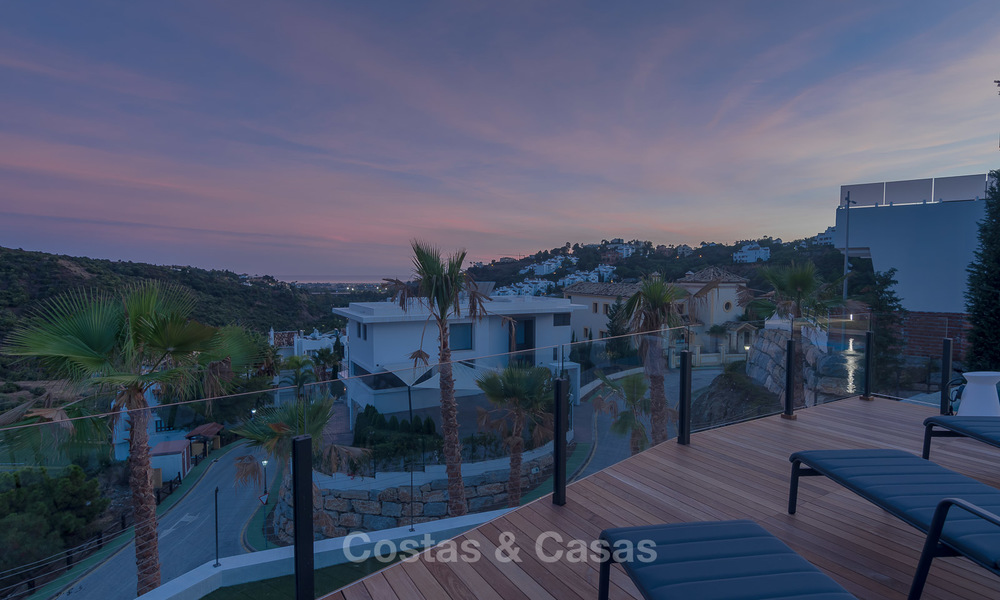 Weelderige nieuwbouw designer villa te koop in een exclusieve urbanisatie, Benahavis - Marbella 6936