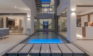 Weelderige nieuwbouw designer villa te koop in een exclusieve urbanisatie, Benahavis - Marbella 6938 