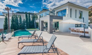 Weelderige nieuwbouw designer villa te koop in een exclusieve urbanisatie, Benahavis - Marbella 6943 