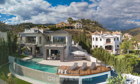 Weelderige nieuwbouw designer villa te koop in een exclusieve urbanisatie, Benahavis - Marbella 6944