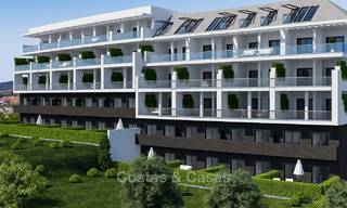 Aantrekkelijke nieuwe appartementen met uitzicht op zee en golf te koop, op loopafstand van het strand, Manilva - Costa del Sol 7078 