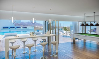 Nieuwe moderne luxe appartementen met zeezicht te koop in een boutique golfresort - La Cala, Mijas, Costa del Sol 7127 