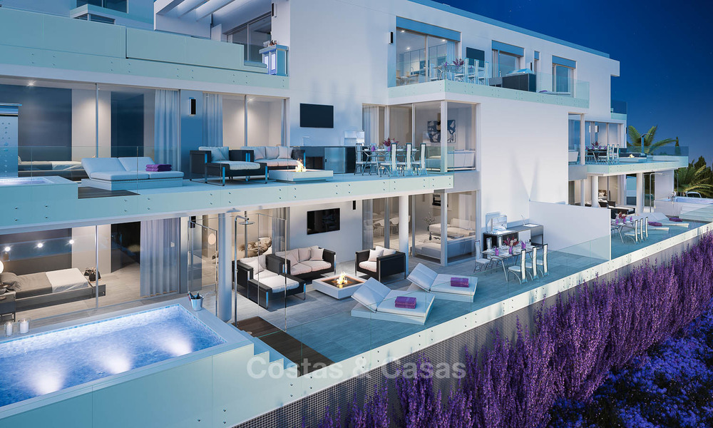 Nieuwe moderne luxe appartementen met zeezicht te koop in een boutique golfresort - La Cala, Mijas, Costa del Sol 7132