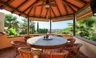 Prachtige rustieke luxe villa met adembenemend uitzicht op zee en de bergen - Golf Valley, Nueva Andalucia, Marbella 7247 