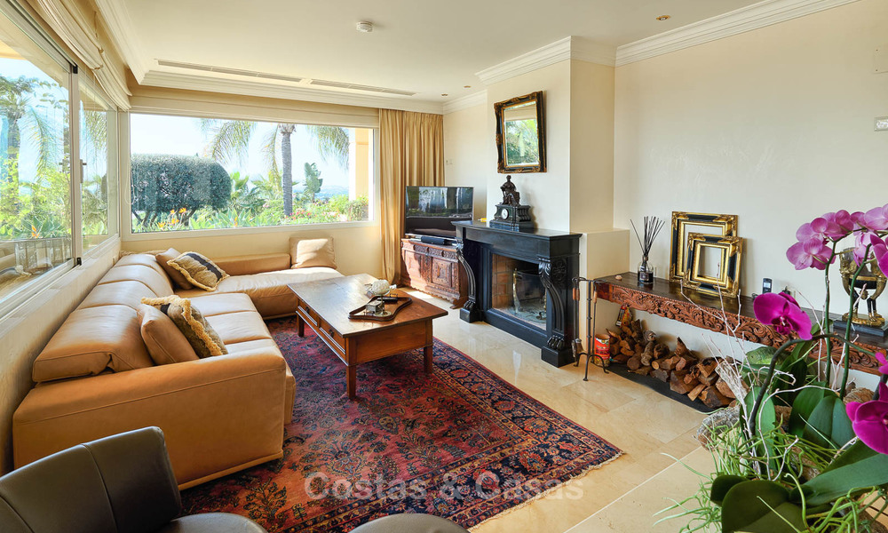 Prachtige rustieke luxe villa met adembenemend uitzicht op zee en de bergen - Golf Valley, Nueva Andalucia, Marbella 7252