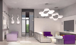 Te koop: ruwbouw villa in een luxe urbanisatie nabij het strand, Golden Mile, Marbella 7599 