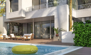 Te koop: ruwbouw villa in een luxe urbanisatie nabij het strand, Golden Mile, Marbella 7608 