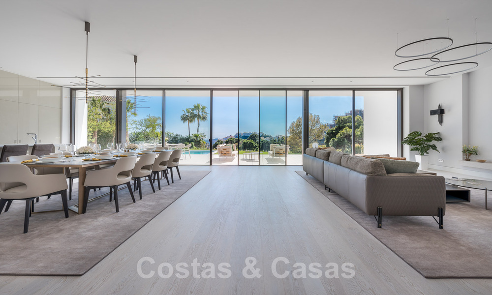 Nieuwe eigentijdse luxe villa's met zeezicht te koop, in een exclusieve urbanisatie in Benahavis - Marbella 37231
