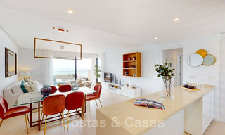 Nieuwe avant-gardistische appartementen te koop, op loopafstand van het strand en voorzieningen, Fuengirola, Costa del Sol. Instapklaar. 32974 