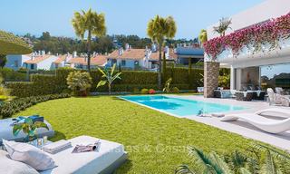 Ideaal gelegen en aantrekkelijk geprijsde moderne luxe villa's te koop, Estepona - Marbella 7898 
