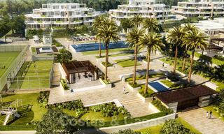 Luxueuze eerste lijn strandvilla's te koop in een nieuw, exclusief complex, New Golden Mile, Marbella - Estepona 40488 