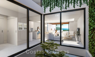 Luxueuze eerste lijn strandvilla's te koop in een nieuw, exclusief complex, New Golden Mile, Marbella - Estepona 40489 
