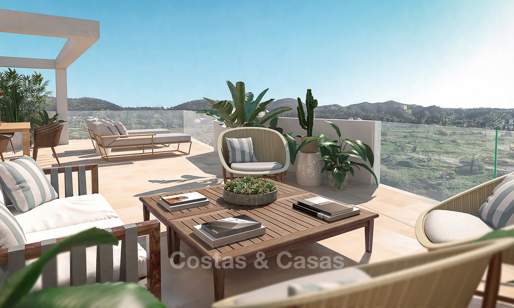 Nieuwe ruime, moderne appartementen te koop, Fuengirola, Costa del Sol. Opgeleverd. 8047