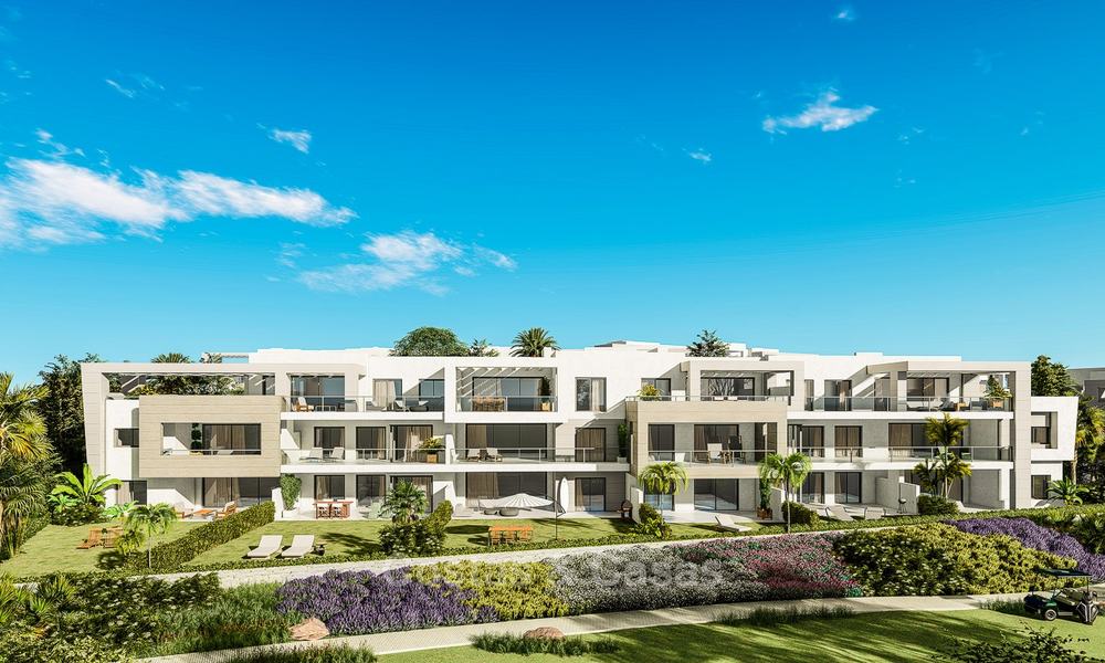 Prachtige moderne front-line golf appartementen te koop in een nieuw, exclusief complex, Casares, Costa del Sol 8026