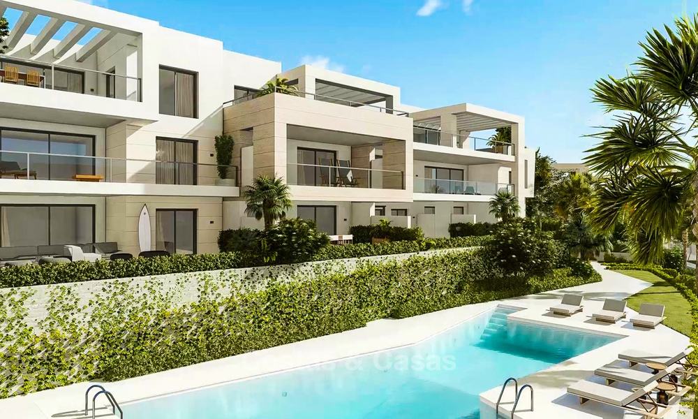 Prachtige moderne front-line golf appartementen te koop in een nieuw, exclusief complex, Casares, Costa del Sol 8039