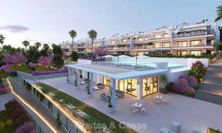 Stijlvolle moderne appartementen met adembenemend uitzicht op zee te koop, Manilva, Costa del Sol 8141 