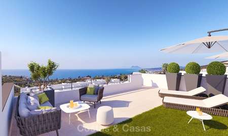 Stijlvolle moderne appartementen met adembenemend uitzicht op zee te koop, Manilva, Costa del Sol 8142
