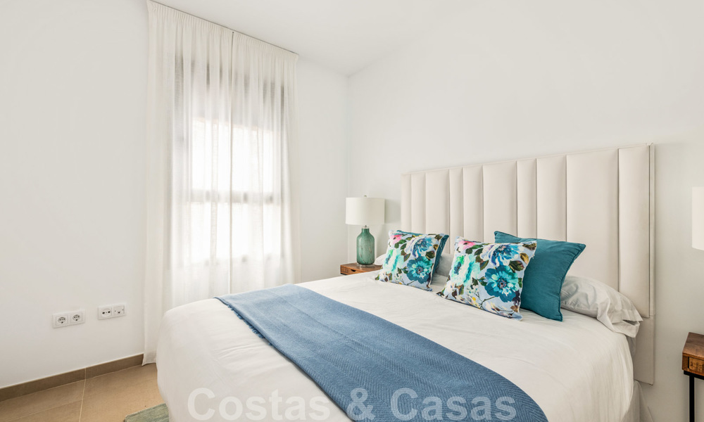 Stijlvolle moderne appartementen met adembenemend uitzicht op zee te koop, Manilva, Costa del Sol 23757