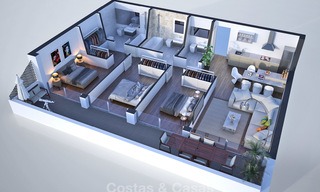 Nieuwe, aantrekkelijk geprijsde, moderne appartementen te koop, op loopafstand van het strand en voorzieningen, Estepona 8175 