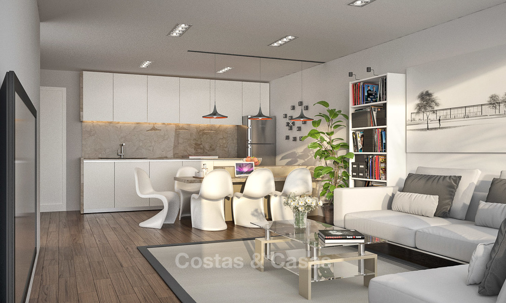 Nieuwe, aantrekkelijk geprijsde, moderne appartementen te koop, op loopafstand van het strand en voorzieningen, Estepona 8178