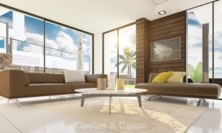 Instapklare nieuwe eigentijdse luxe villa te koop, Nueva Andalucia, Marbella 8192 