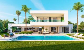Instapklare nieuwe eigentijdse luxe villa te koop, Nueva Andalucia, Marbella 8203 