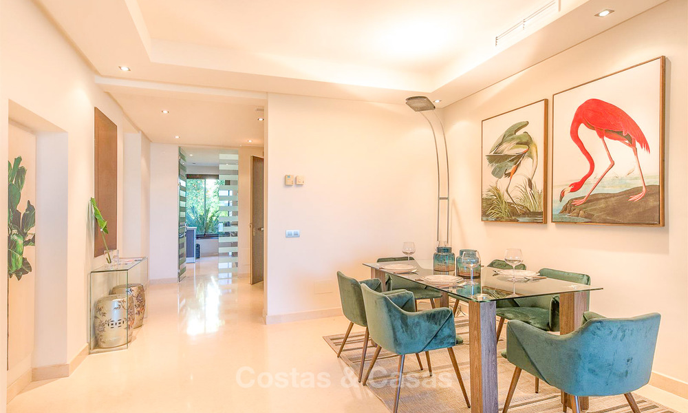 Prachtig luxe tuinappartement in een begeerd wooncomplex te koop, klaar om in te trekken - Benahavis, Marbella 8334