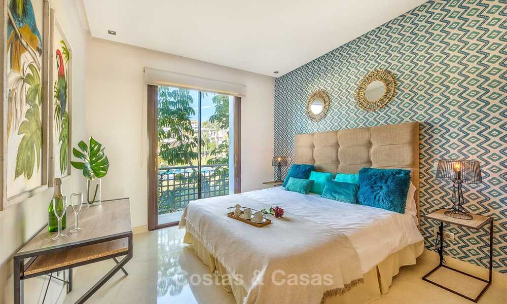 Buitenkans! Mooi en zeer ruim luxe appartement met zeezicht te koop, instapklaar - Benahavis, Marbella 8292