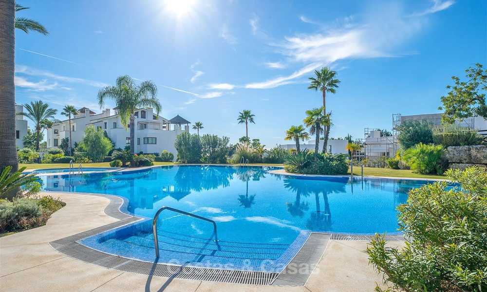 Buitenkans! Mooi en zeer ruim luxe appartement met zeezicht te koop, instapklaar - Benahavis, Marbella 8312
