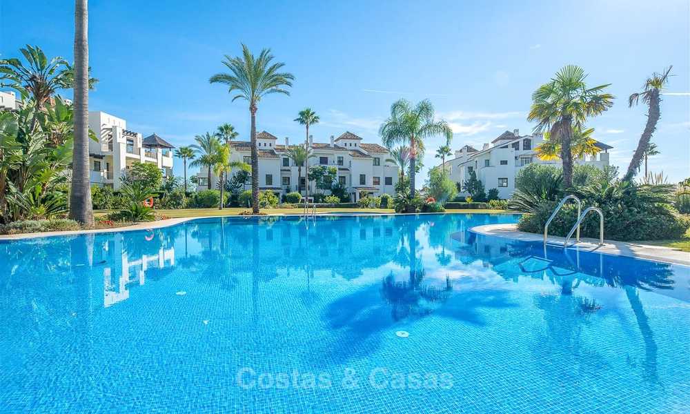 Buitenkans! Mooi en zeer ruim luxe appartement met zeezicht te koop, instapklaar - Benahavis, Marbella 8313
